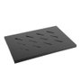 Lanberg Bandeja Fija AK-1001-B 1U para Rack de 19 Pulgadas, 500x280mm, Negro